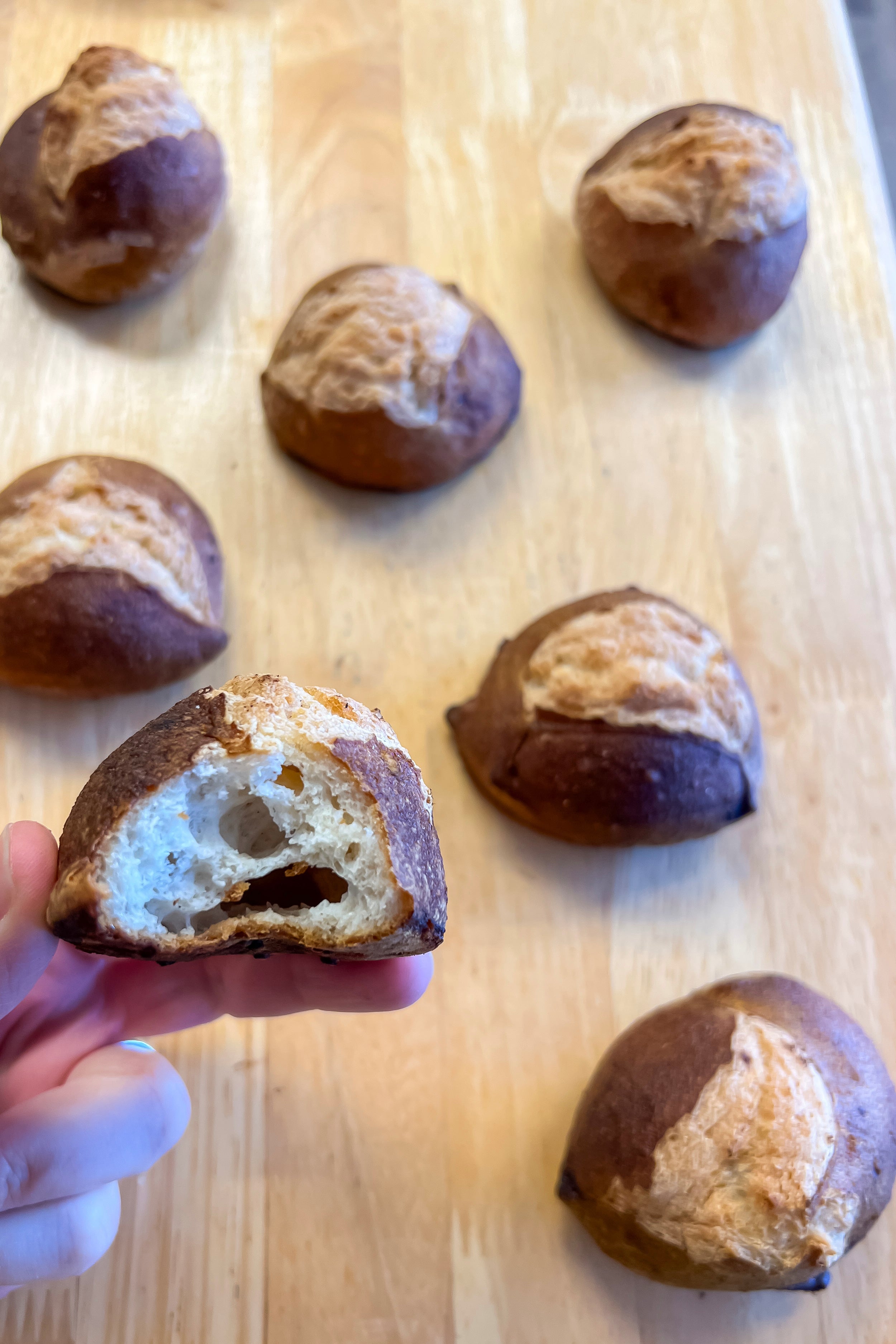 Gifted Bread Frozen Pretzel Rolls image 1