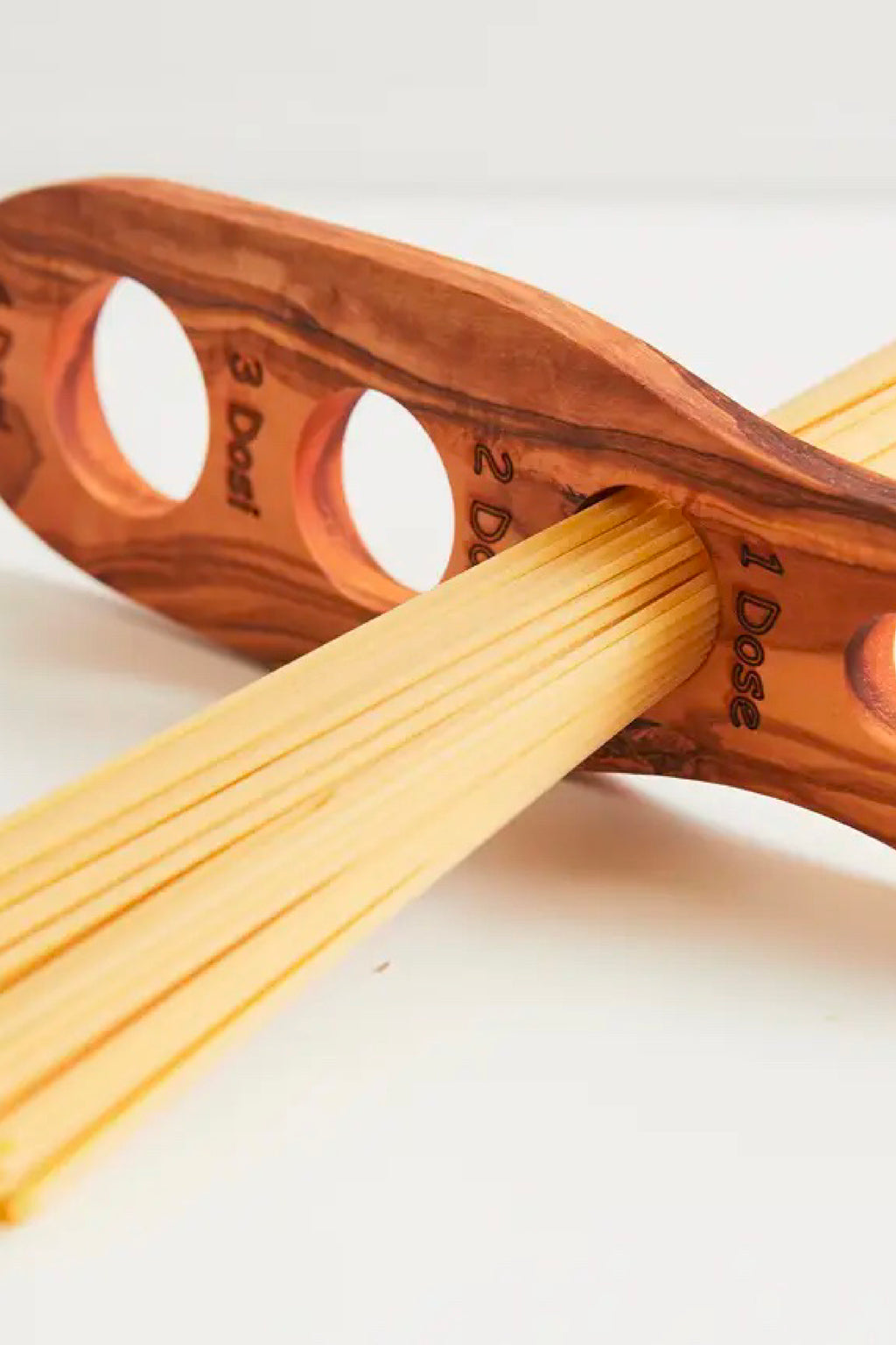 Italian Olivewood Spaghetti Measure image 1