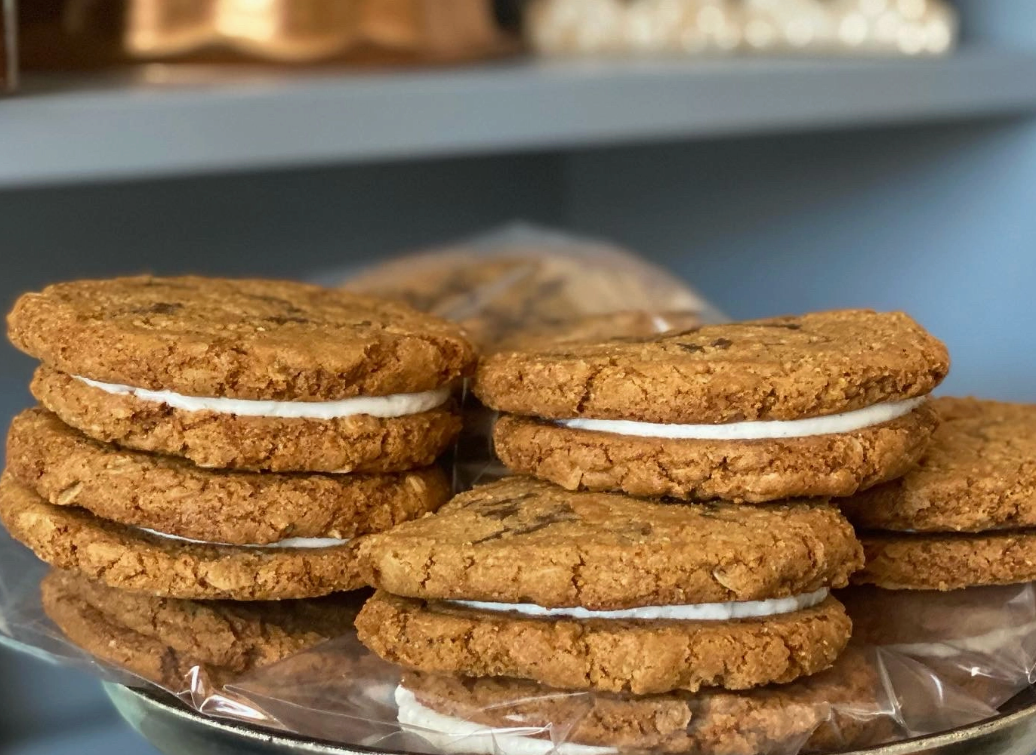 Oatmeal Cream Sandwich Cookie