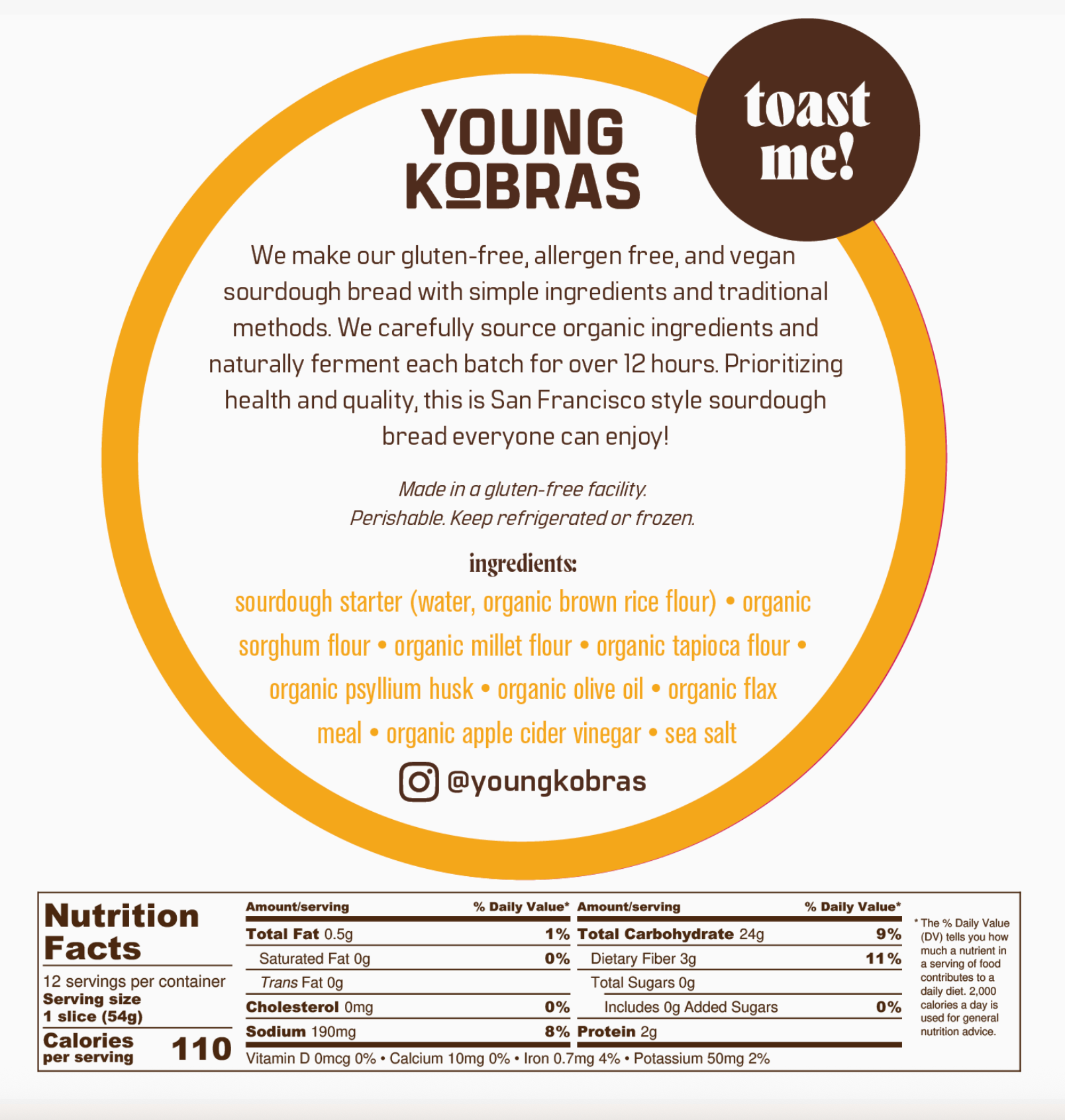 Young Kobras Original Sourdough