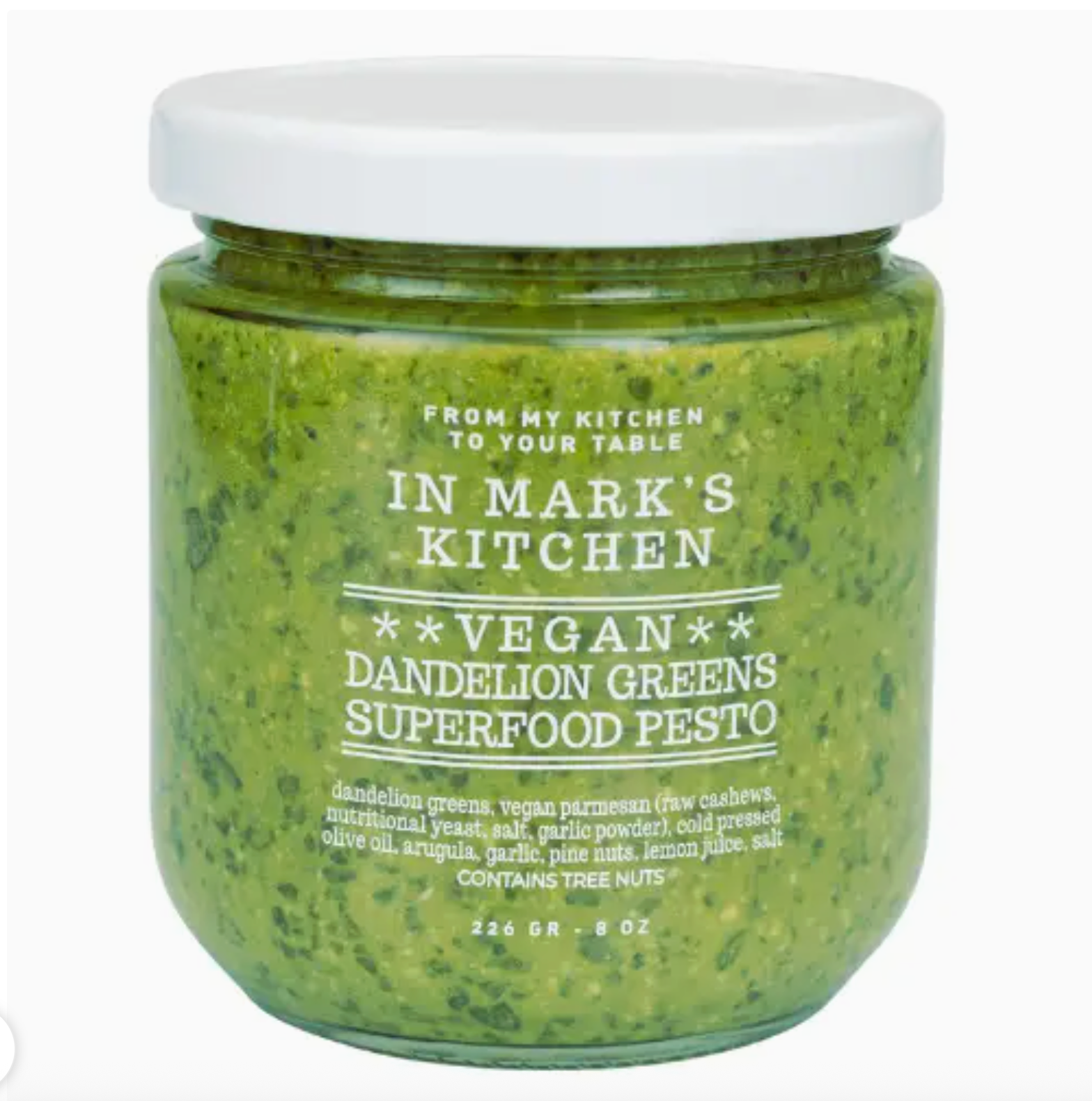 Vegan Dandelion Greens Superfood Pesto