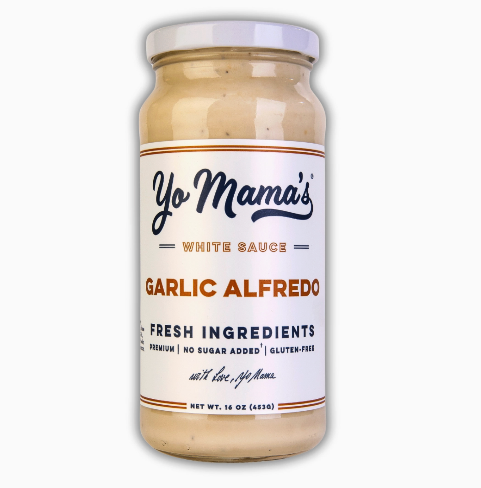 Yo Mama's Garlic Alfredo Sauce