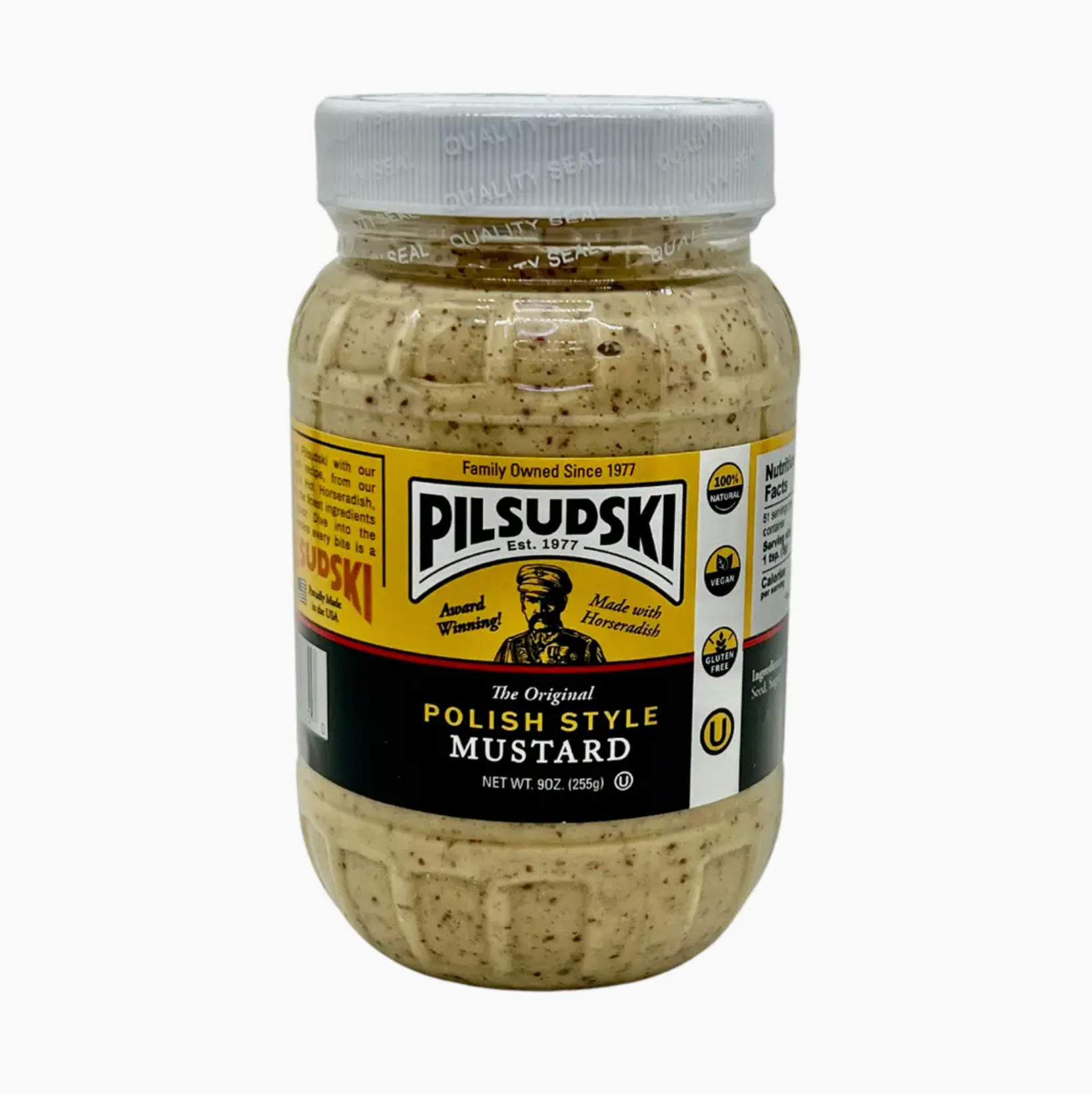 Polish Style Mustard with Horseradish