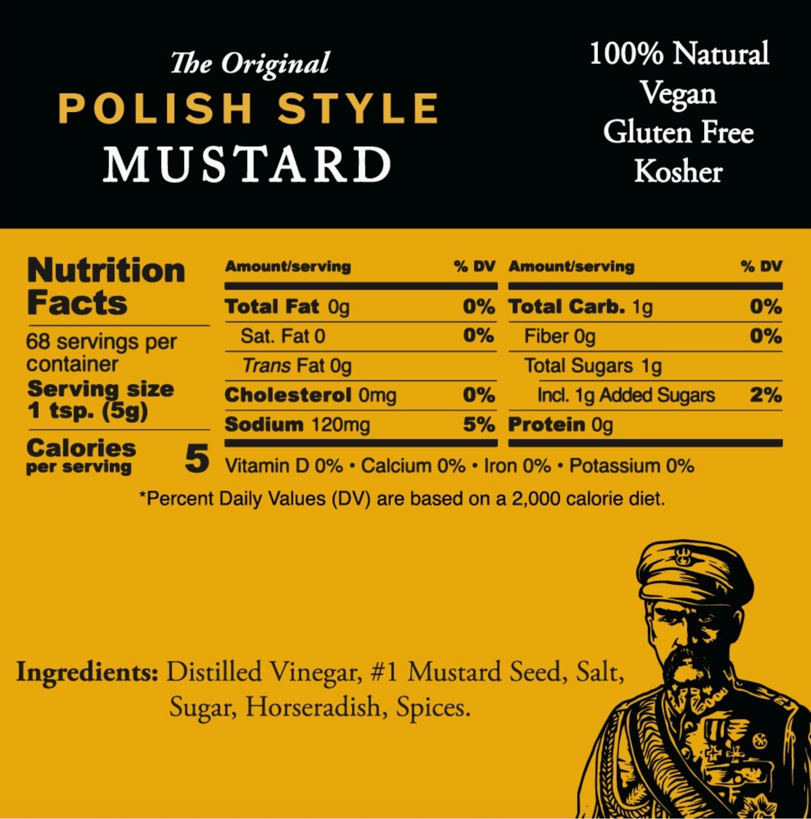 Polish Style Mustard with Horseradish