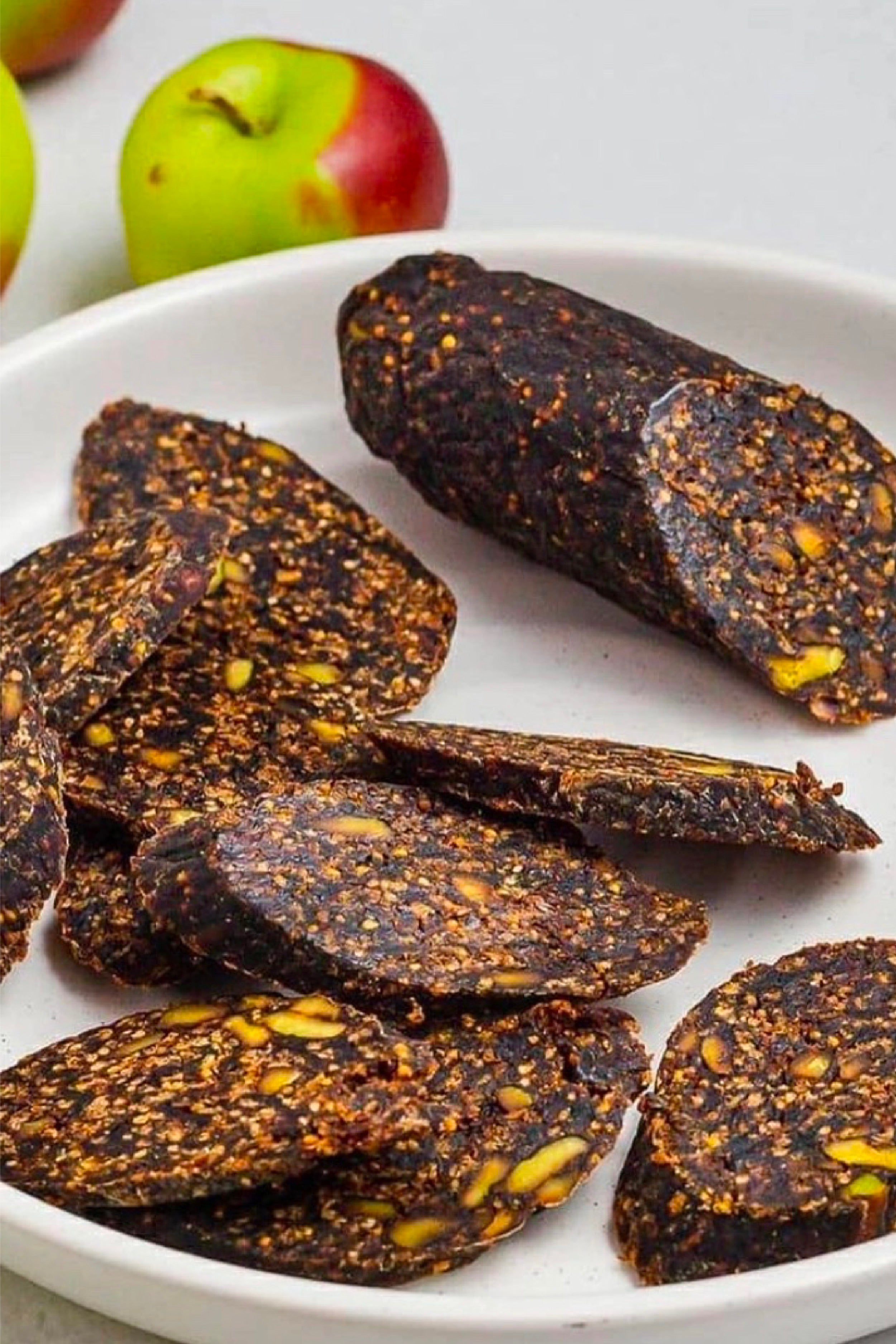 Vegan Fig Salami - Pistachio Pepper image 3
